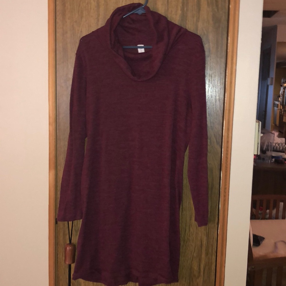 Size XL Old Navy cowl neck sweater dress